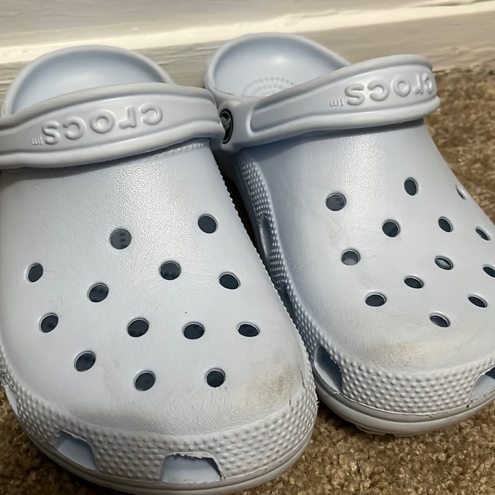 Baby Blue Crocs